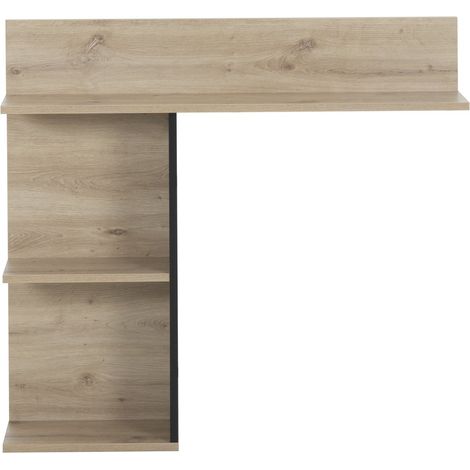 M&S – Tête de lit cosy réversible en chêne beige – Largeur 90 cm – 3 niveaux de dépose – Fabriquée en France (1/4)