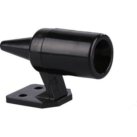 Alarme ultrasonore anti-animaux pour voiture - Répulsif à énergie éolienne contre cerfs, serpents, chiens (noir) (1/5)