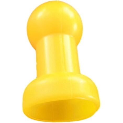 HOXILEELEO - Lot de 8 embouts de trampoline - Embouts de 25 mm de diamètre, protections pour les barres du filet de trampoline (1/5)