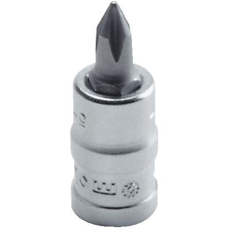 DOUILLE TOURNEVIS TYPE PHILLIPS 1/4' PH2 - MOB OUTILLAGE - 929B020401