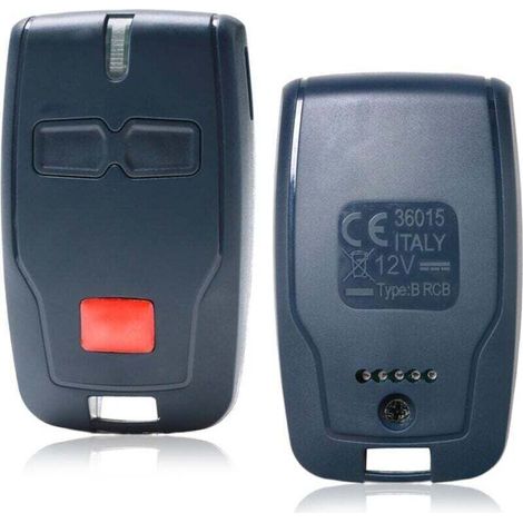 Telecomando per porta da garage per BFT Mitto 2 B RCB, 433 MHz, cancello elettrico a 2 canali per Rolling BFT Mitto 2, Kleio, Ghibli, TRC 2, Kleio, Ghibli, TR-Crezuo