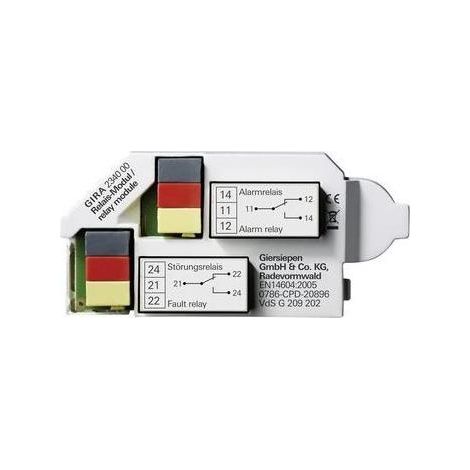 Gira 234000 Relais-Modul Weiß für Rauchmelder (1/5)