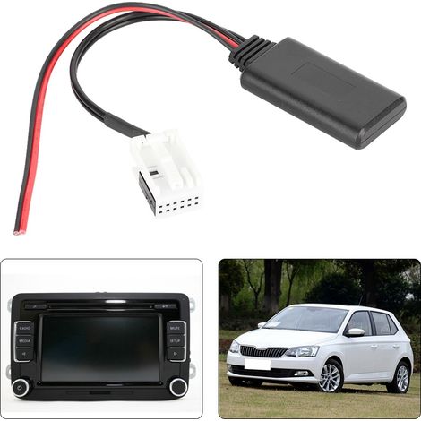 Adaptateur Bluetooth Audio sans Fil pour Voiture MP3 AUX (1/5)