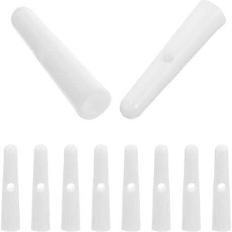 Perles de Queue de Parapluie en Plastique Blanc, 10 Pièces, Diamètre du Trou 8 Mm, Accessoires de Réparation pour Parapluies Pliants, Compatibles avec Plusieurs Couleur Aléatoire (1/5)