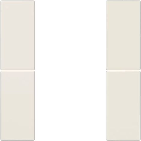 Jung Tastensatz, F50, Thermoplast, Serie LS, weiß LS 502 TSA
