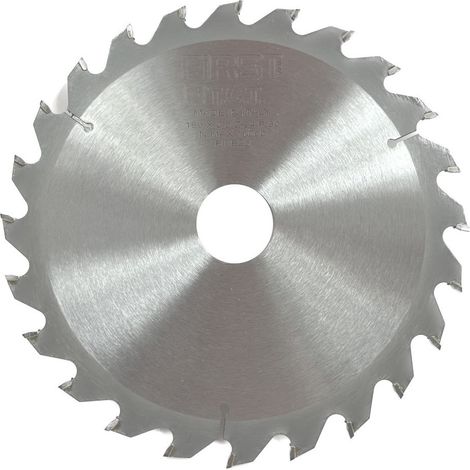 FIRST ITALIA Lame de Scie Circulaire HM D. 180 mm avec denture alternée - Alésage 30 mm - Épaisseur 2,5 mm - Idéale pour bois tendre et exotique (1/5)