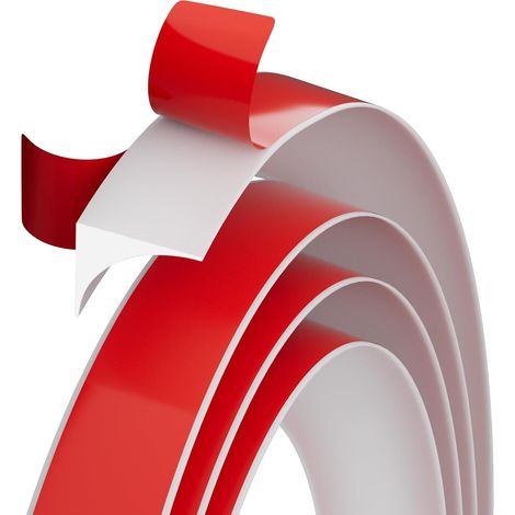 Tige de quartz élastique en forme de L de 118 pouces, flexible et découpable à la forme souhaitée, décoration en silicone auto-adhésive double face avec système « peler et coller », adaptée (1/4)