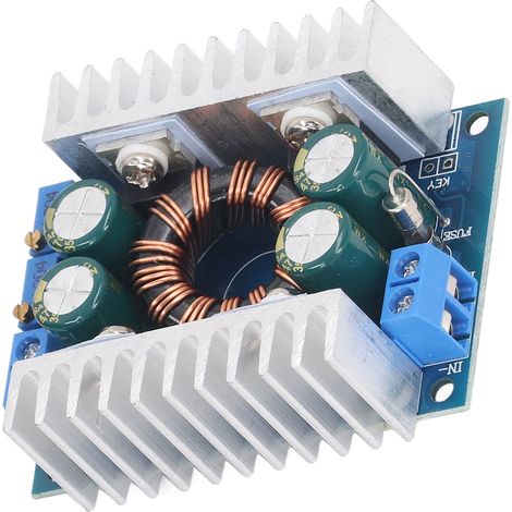 Module de charge stabilisé pour véhicule, alimenté par énergie solaire/éolienne, avec régulateur de tension automatique, tension et courant constants réglables (5-30 V CC). (1/5)