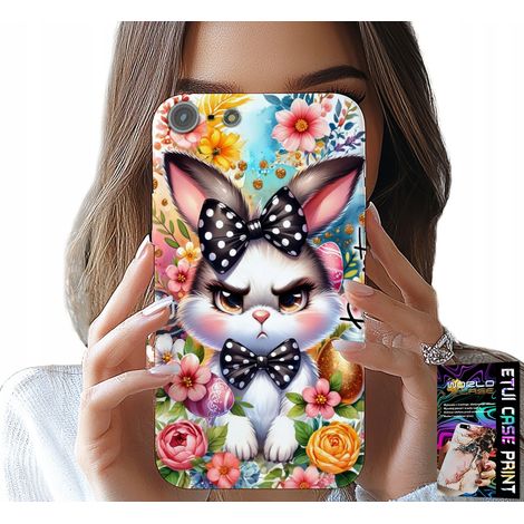 Custodia per iPhone 5 / 5S / 5C - Coniglietto pasquale, lepre, uova + vetro (1/5)