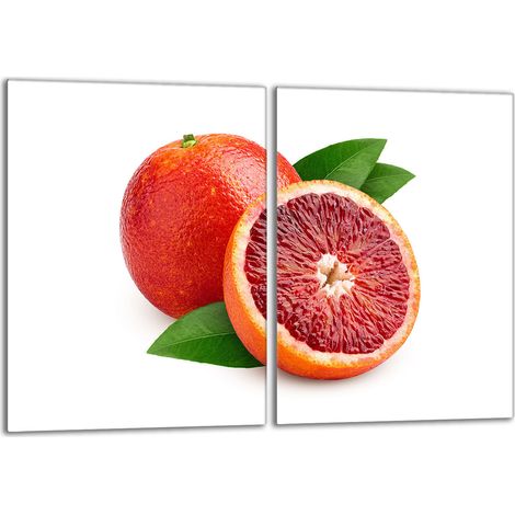 Glasschutzplatte für den Herd 2x40x52 Grapefruit (1/5)