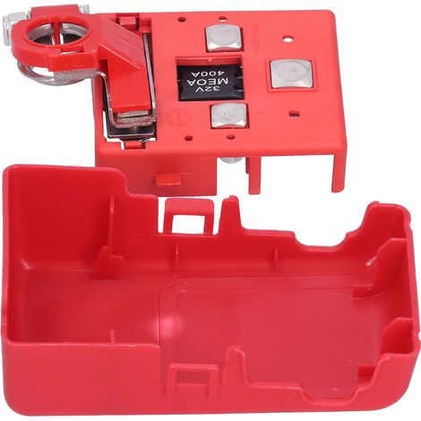 Lot 2 Connecteurs de Batterie 32V 400A à Fusible, Pinces à Dégagement Rapide pour Voiture 4WD Caravane (1/5)