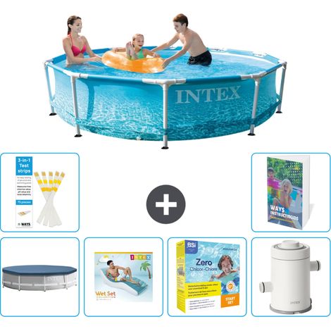 Frame Pool Rund - 305x76 cm - 7-teilig S135