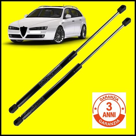 Ammortizzatori molle a gas pistoni pistoncini portellone bagagli per alfa 159 sw