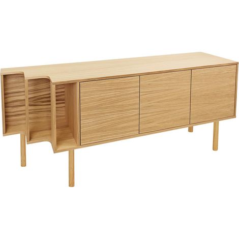 Buffet Design 3 Portes "Shift" 189cm Chêne