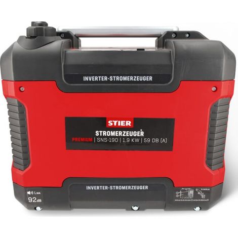 [GEBRAUCHT] B-Ware Marken Inverter Stromerzeuger Stromversorger Premium SNS-190 1,9 kW 59 dB(A) (1/2)