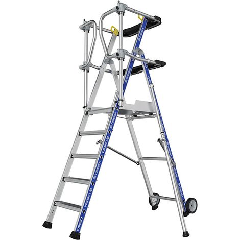 Stehleiter 5 Stufen - Maximale Arbeitshöhe 3.18m - 2272915