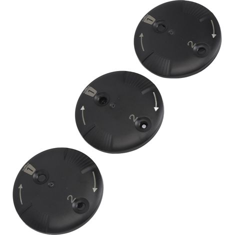 3 disques de protection cire Phonak - Filtres à cérumen noirs pour aides auditives - Lot de remplacement (1/5)