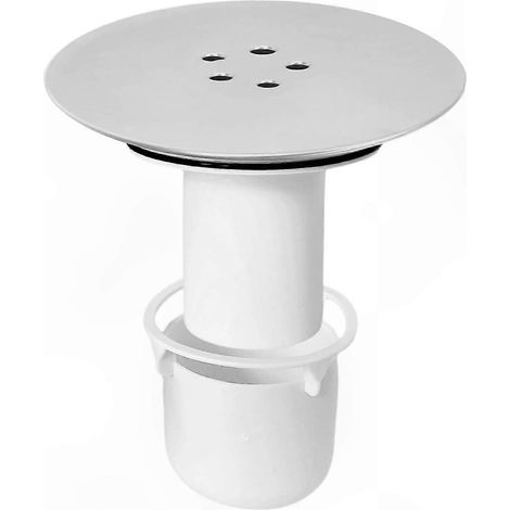 Bon de drainage de douche universel, 1 pièce chromée, remplacement de bonde rapide, évacuation efficace pour salle de bain (1/3)