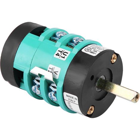 Commutateur 20A pour moteur de démonte-pneu 220V/380V, inverseur avant/arrière, pédale de rotation plateau (1/5)