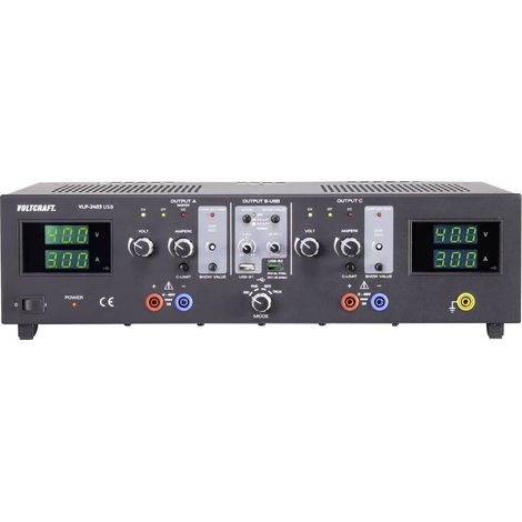 Alimentation de laboratoire réglable VOLTCRAFT VLP-2403 USB 0 - 40 V 0.01 - 3 A 273 W OVP Nbr. de so