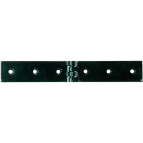 12 x CERNIERA A LIBRETTO ACCIAIO P/CASSE 120 X 30 MM