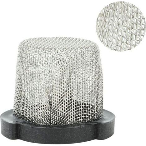 Filtre pour robot nettoyeur piscine - PZCC - Acier inoxydable - Maillage fin anti fuites - 9×3,5×3,5 cm (1/4)