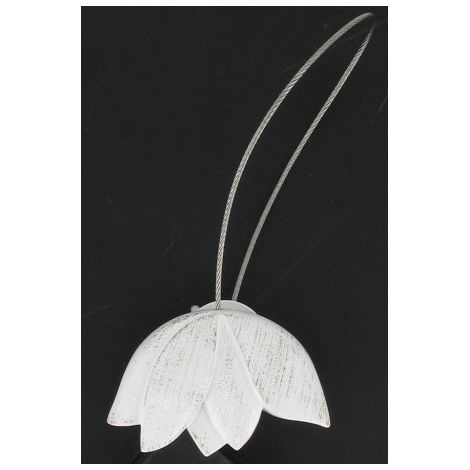 Essentiel Embrasse Tulipe Blanc Or - Luance