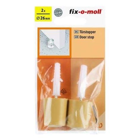 Fix-o-moll Bloque-porte + Viso22mm2beige - Fix-o-moll