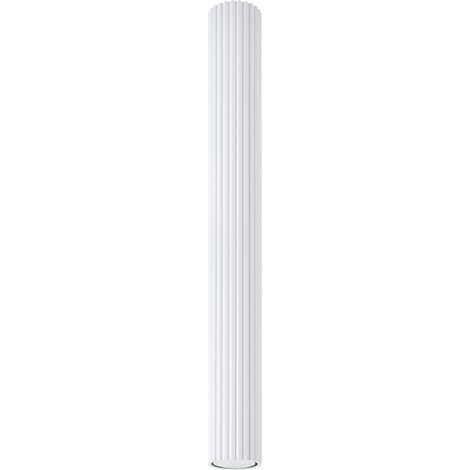 Lampada da soffitto Karbon bianco 6.5x60x6.5cm Sollux