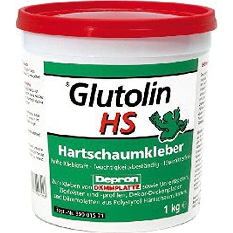 COLLA PER POLISTIROLO- DEPRON GLUTOLIN HS 1KG