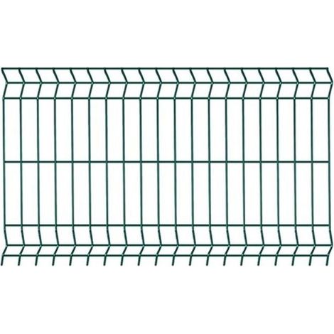 Vigor Pannello Recinzione Acciaio filo 3 mm 103x200 cm verniciatura epossidica colore Verde RAL-6005