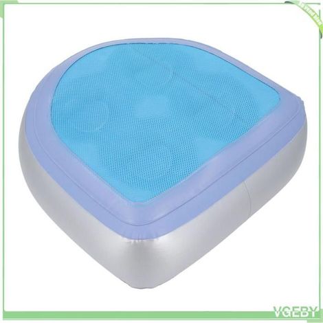 Siège d'appoint pour spa - FAFEICY - Gonflable - Fermeté réglable - Antidérapant - Bleu (1/5)