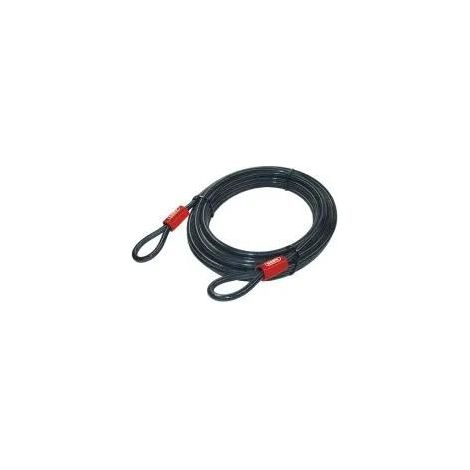abus Cobra 10 cable de seguridad de 500 cm acero gris