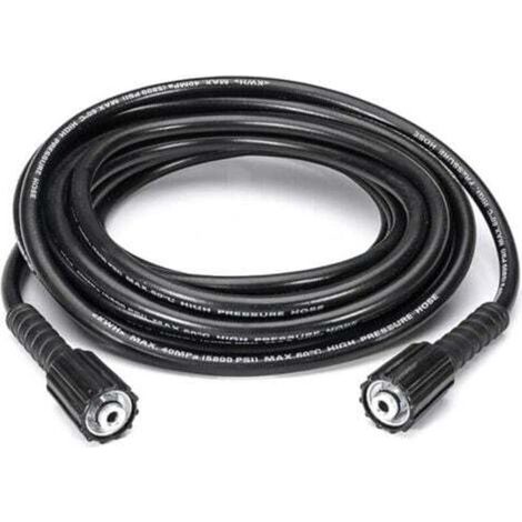 Raccord de tuyau de lavage haute pression 10M M22 pour pistolets à eau haute pression, tuyaux haute pression, accessoires de lavage pour Kärcher standard M22-14mm filetage femelle torsadé. (1/4)