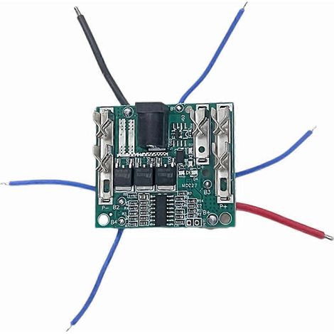 Carte de protection de charge pour batterie lithium 18 V 18650 5S BMS 3MOS, perceuse, circuit imprimé 21 V, outil électrique portatif (1/5)