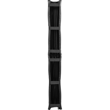 Basketballkorbschutz, 180 cm hoch, 3 cm dick, robuste Rundumpolsterung, passend für runde Körbe mit 5–16 cm Durchmesser und quadratische Körbe mit 11,5 x 11,5 cm Seitenlänge, wasserdichte Schutzmatte  (1/5)