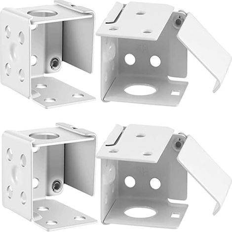 Supports muraux et de plafond pour stores vénitiens, rails, accessoires de montage universels, clip de fixation (1/5)