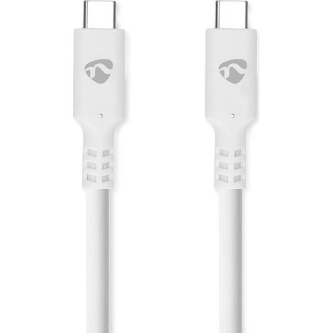 USB-C 3.2 Gen 2 Cable, 2m, 100W, 10Gbps, Black (1/2)