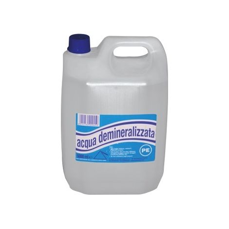 ACQUA DISTILLATA DEMINERALIZZATA INODORE PER FERRO DA STIRO BATTERIE 25557v 5 LT (25542) (1/5)