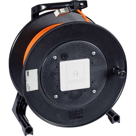 Enrouleur de câble EFB Elektronik K9201.50 CAT 6/S/FTP 50.00 m [1x RJ45 femelle - 1x RJ45 femelle] R49115 (1/2)