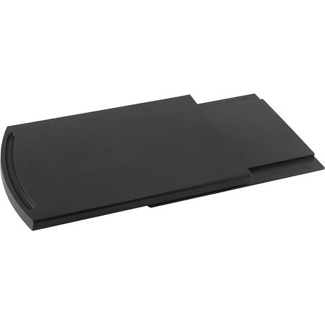 Plateau coulissant pour machine à café, support mobile 25 lbs, table coulissante robuste, présentoir café déplaçable, rail de glisse pour cafetière, charge 11 kg, support pratique à chariot. (1/5)