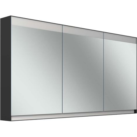 Armario con espejo Schneider FILO HCL, empotrado, regleta de luz
