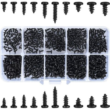 500 vis autotaraudeuses, tête Phillips autoperceuses-Online Store (1/5)