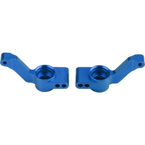 Moyeu D'essieu Arrière En Aluminium Pour Voiture RC Traxxas Slash 4X4 Échelle 1/10 - Pièce De Rechange Bleue (1/5)