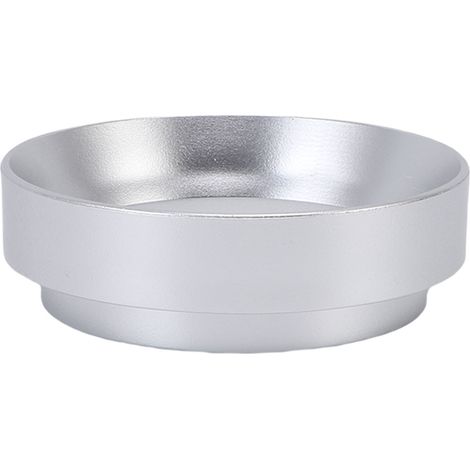 Messtrichter kompatibel mit der Kaffeemaschine E61, magnetischer ABS-Filterhalter, 51 mm silberner Ersatzdosierring. (1/5)