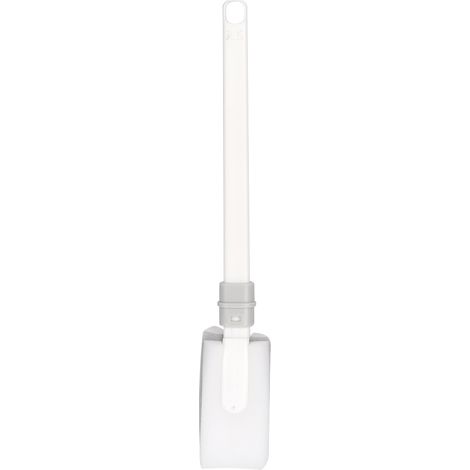 Brosse à verres Nano Éponge Manche long Courbée PP Blanc 27cm Nettoyage sans détergent (1/5)