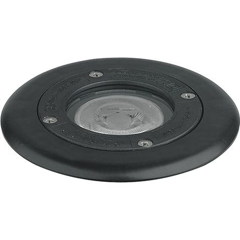 Empotrable suelo FOCUS IP66 GU10 LED Bulb 5W 345lm CRI80 3000K 36º Negro (1/2)