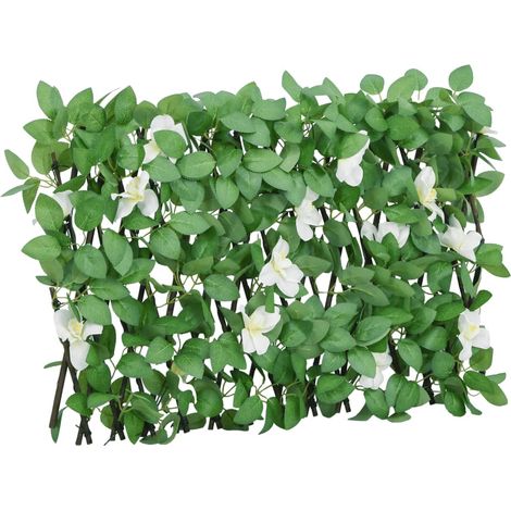 Treillis de lierre artificiel extensible vert 5 pcs 180x30 cm (1/5)