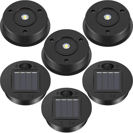 6 Pack Solar Light Replacement, Solar Lantern Parts, LED Solar Panel, Shadow Light for Outdoor Hanging (1/5)