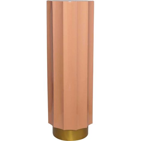 Colonne élégante en fer rose - Rose poudré (1/2)